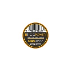 Wire - E-Cig Power - Ni80 Triple Core Fused Clapton- (Pack of 10)